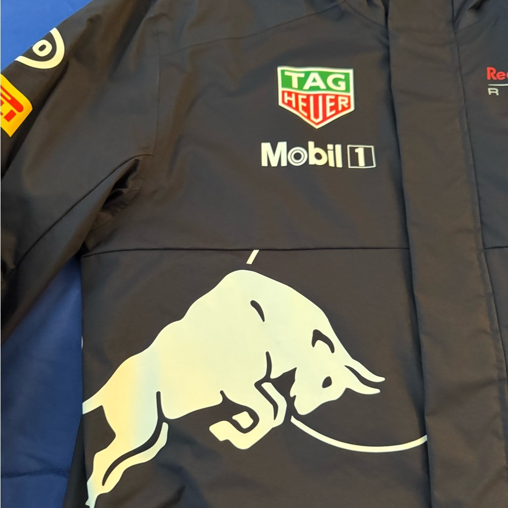 Puma Men's Blue Performance Racing Jacket - Picture 3 of 7